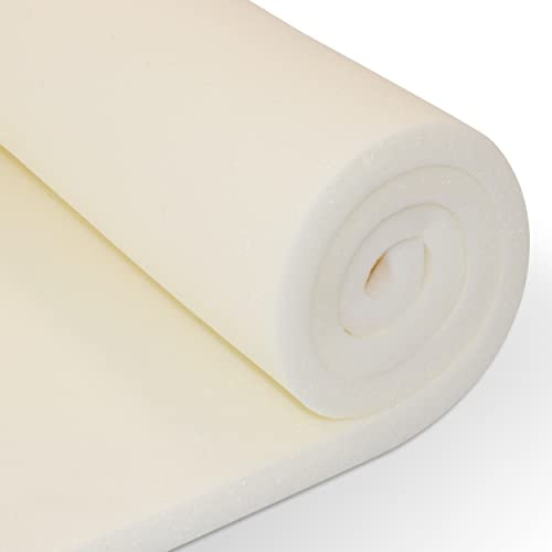 Deshome - Imbottitura Memory foam al metro per divani, cuscini, materassi, sedie, Alta densità 35 Spessore 1,8 cm - Made in Italy indeformabile, antiacaro, anallergica