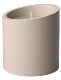 Villeroy & Boch – Newmoon Duftkerze Beige, Kerze, Deko, Wohnaccessoires, Wachs, Beton