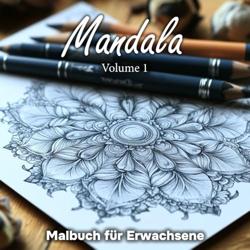 50 Entspannende Mandalas für Erwachsene - Das Mandala Malbuch: Achtsamkeit, Kreativität und Meditation | Ausmalbuch und Coloring Book mit 50 ... zur Stressreduktion und mentalen Auszeit
