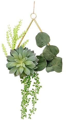 Cabilock Hochzeitskranz Wandbehang Künstliche Pflanzen Kranz Für Hochzeitsdekor Blumenkranz Basteln