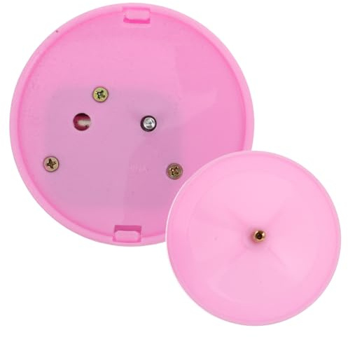 HEMOTON Caja Caja De Musica Giratoria Rosa El Plastico