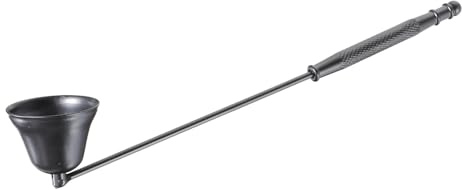 Alipis Candelero Apagavelas De Acero Inoxidable Mate Negro Herramienta Segura y Elegante para Apagar Velas Hogar Bodas y Fiestas