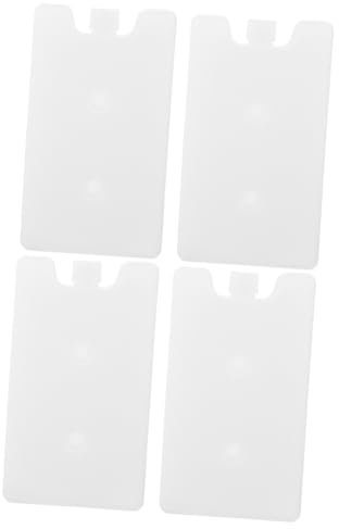 Abaodam 2 Ensembles Boîte À Cristaux De Glace Glacière Glacière Conteneur De Glace Refroidisseur Portable Blocs De Glace pour Glacières Congélateur Bac À Glace Caoutchouc 2 Pièces * 2
