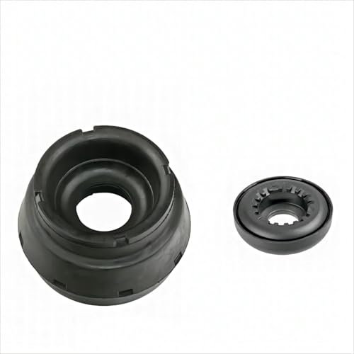 Hajus 4121011002 Federbeinstutzlager + Walzlager Vorne 1J0412331C 1J0412249 kompatibel mit A1 Skoda Fabia 3 VW Bora Golf 4