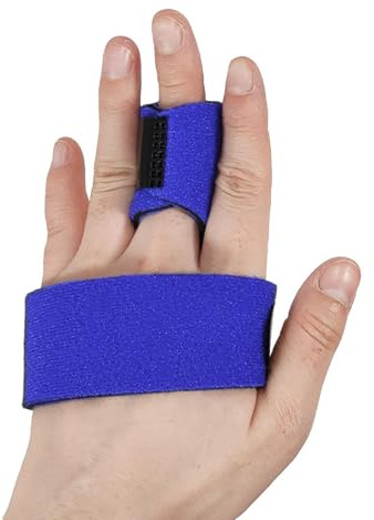 Manicotti Per Compressione Dita - Stecca Per Dita | Per Le Ditsa: Tutore | Per Le, Stecca Per Fissare Il Pollice, Guaina Tendinea, Benda Per Ditas Tese, Utilizzata Per Alleviare La Flessione E