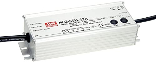 MeanWell HLG-60H-24B 60W 24V 2,5A Alimentazione LED IP67 Dimmerabile 0-10V PWM