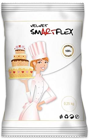 SmartFlex Fondant Velvet Vanille, 250g SMF001