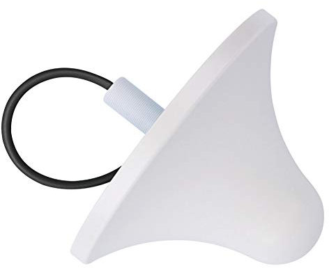 Asudaro Antenne de Plafond, antenne dôme omnidirectionnelle au Plafond Haute Performance 4G LTE, connecteur N, Haut débit 806-2500 MHz, antenne intérieure pour amplificateur de Signal de téléphone