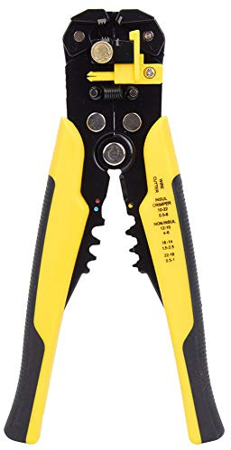 de usar Agarre cómodo que no se oxida fácilmente Pelacables, alicates pelacables, para aficionados a los cables, cables de cuero, principiantes, profesionales