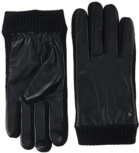 Roeckl Herren Wittenberg Touch Lederhandschuhe, Black, 8.5