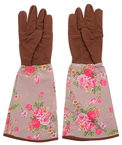 TOPBATHY Langärmlige Gartenhandschuhe Dornenfeste Handschuhe Vielseitig Einsetzbare Farbige Handschuhe Mit Langen Ärmeln Handschutz Atmungsaktiv Leicht Anzuziehen Abriebfest Schnitt Und Sti