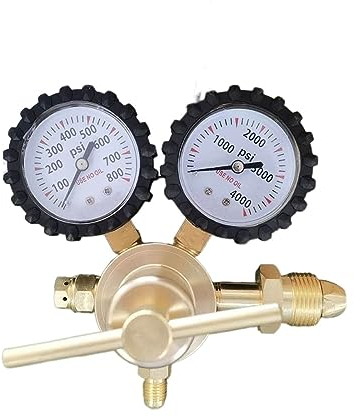 SHYISY Druckregler CGA580 Vollkupfer-Hochdruck-Stickstoff-Druckminderventil