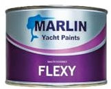 Marlin Flexy 0,5 LT (Nero) Smalto Elastico per Gommoni