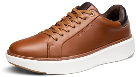 Bruno Marc Men's Dress Fashion Sneakers Casual Shoes,Size 12,Brown,SBFS2418M
