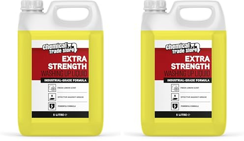 Chemical Trade Store - Dishwasher Rinse Aid - Lemon - 5 Litre (Pack of 2)