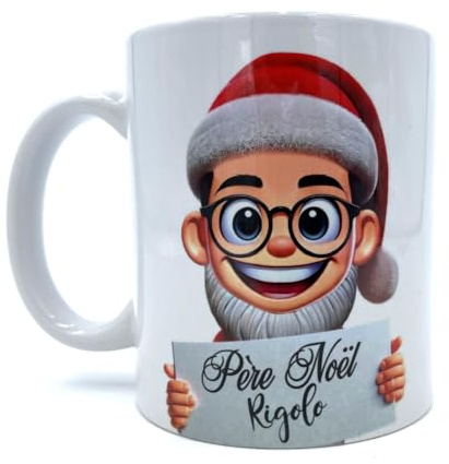 Tête Rigolote Mug Père Noël Rigolo 33cl Classic Collector box