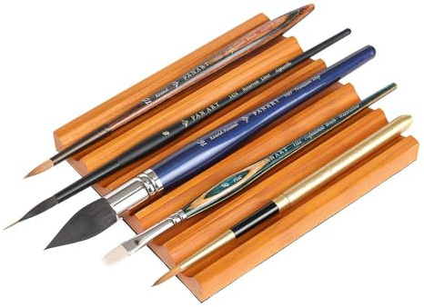 Pan Art Artist Brush – Detail & Wash Brush for All Painting And Craft Media – Artist-Grade Performance Paintbrush for Fine Art, Craft & Illustration – 1 Unit