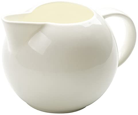 Mikikit Jarra De Leche Cerámica Diseño Especial Del Cremero Multifunción Para Servir Leche Crema y Jarabe Caliente Para Hogar Cafetería y Restaurante