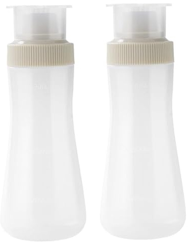 Contenitori di condimento da 2 pezzi, shaker di zucchero a velo da 350 ml con coperchio, bottiglia di spremitura in plastica per cacao setaccio, polvere di cannella, zucchero, caffè al cioccolato