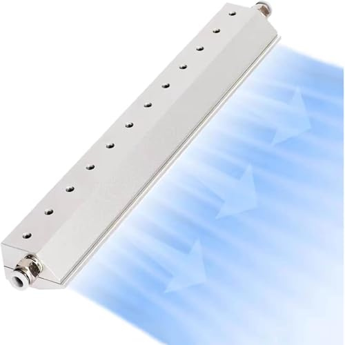 Soffiatore industriale a lama d'aria - Lama soffiante in alluminio per la rimozione efficiente di acqua e polvere, ideale per linee di produzione con compressore d'aria, raffreddamento delle parti