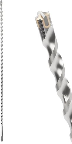 MOXPIFY 10mm SDS Masonry Drill Bit 600mm Long for Reinforced Concrete | Brick Walls, 10 mm Hammer SDS Plus Drill Bit (10mm x 600mm)