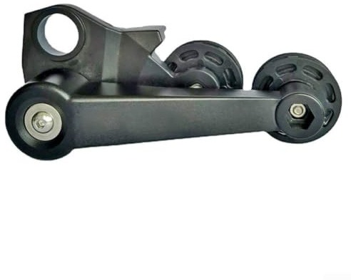 Tensor de cadena plegable para bicicleta, rueda guía 10T de nailon reforzado, bajo nivel de ruido para Brompton-Outer 1-3 configuraciones interiores de 3 velocidades