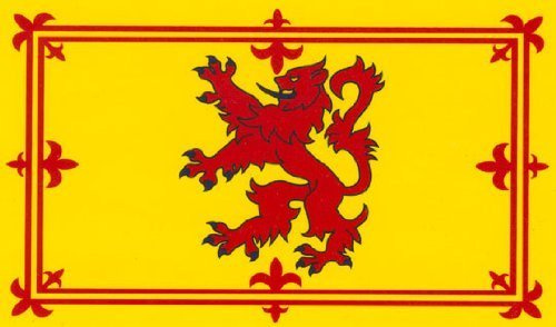 Bandiera della Scozia con Leone Rampante 1,50 m x 90 cm