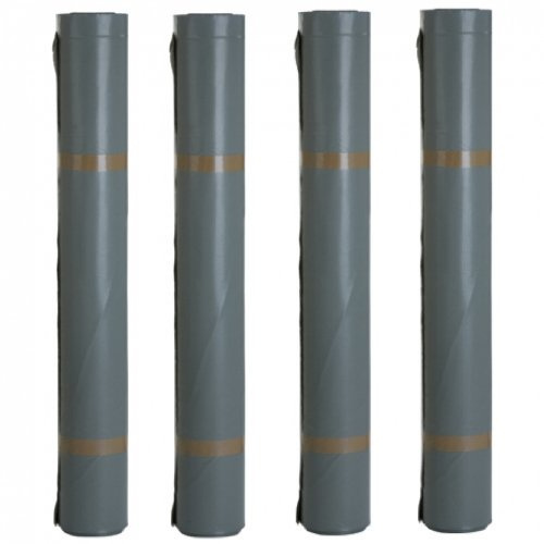 Baufolie 4xTyp 150 4m x 25m (4x 100m²) transluzent - Extra starke Bauplane - wasserdichte Abdeckfolien Rolle - reißfeste Estrichfolie - Plastikfolie für Innen- und Außenbereich
