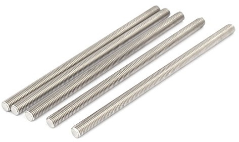 sourcing map 5 Stück Gewindestangen M8x160mm Edelstahl 304 Gewindestift Metrischem Vollgewinde Bar Gewindestäbe für Befestigung CNC-Werkzeugmaschinen 3D-Drucker Industrie Geräte