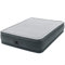 Intex 64414Np Materasso Classic Matrimoniale Dura-Beam Deluxe, Bicolor, Con Pompa Interna, Grigio, ‎152 x 203 x 46 cm; 7.98 Kg