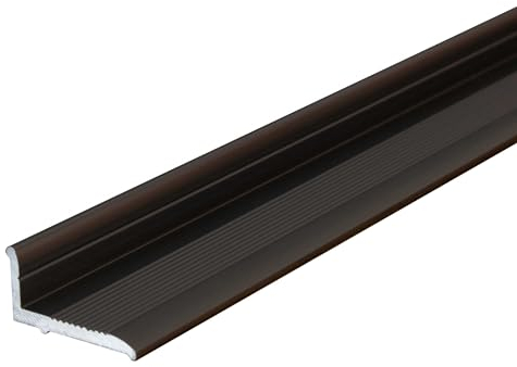 Sockelleiste | Aluminium | Edelstahl | Breite 18.4 mm | Höhe 10 mm | Länge 2700 mm | Selbstklebend | 1 Stück