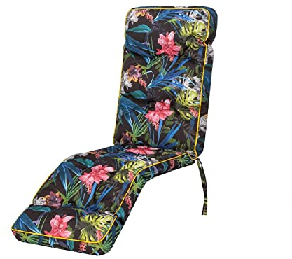 shivler Gartenstuhlauflage Gartenstuhl Auflage Kissen für Gatrenstuhle Stuhlkissen Stuhl Sitzkissen Sitzauflage (1 Stck., Bunte Blätter)