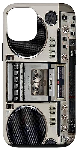Vintage 80er Jahre Boombox Ghettoblaster Hülle für iPhone 15