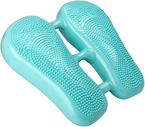 Mini-Stepper – tragbare aufblasbare Balance-Stepper-Fuß-Stepper-Maschine, Workout-Schritte, Übungen, Gewicht verlieren, Fitness-Stepper für das Heimbüro, grün