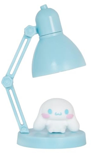 Blue Sky Studios Hello Kitty Mini Lamp with Toy Figure, Kawaii Desk Decor, Cute Collectible Gift - Cinnamoroll