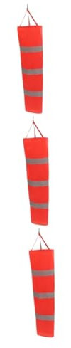 BESPORTBLE 3piezas Manga De Dirección Decorativa De Oxford para Jardín Bolsa De Viento Reflectante para Exteriores Fácil De Colgar Celebraciones y Eventos