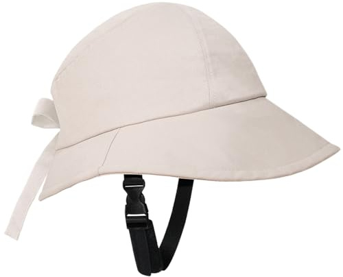 Casque de vélo de vélo de vélo de vélo de vélo réglable Casques de vélo en Forme de vélo UV Protection Cycling Summer Sun pour Femmes Safe Wide Brim Sun Hat Hat Casque de vélo pour la Circuit scolai