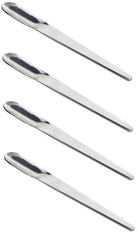 IMIKEYA 4piezas Cucharas Mini De Espresso De Acero Inoxidable Pulido Cucharas Pequeñas Para Café Postres y Helado Seguro y Duradero Para Amantes Del Espresso y Helados
