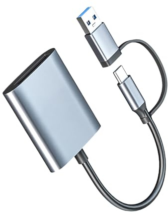 XQDs Kartenleser, USB 3.0, schnelle Geschwindigkeit, 5 Gbit/s, Datenübertragung, Gehäuse aus Aluminiumlegierung für G/M-Serie, XQD-Lesegerät für Kameras