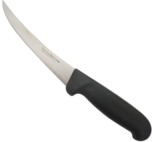 Tenartis 467 Coltello Curvo per Disossare 16 cm con Custodia in PVC - Made in Italy