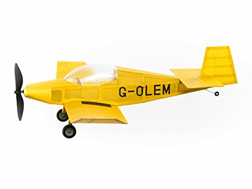 Jodel D-18 complete vintage model rubber-powered balsa wood aircraft kit that really flies!