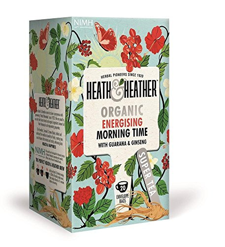 12 Pack of Heath and Heather Morning Time Herbal Tea 20 Bag