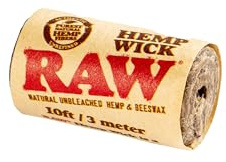 CHILLHOUSE RAW Hemp Wick, 3 Meter