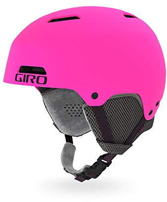 Giro Crue Jeunesse - Casque de Protection Mat Rose Vif, XS 48.5-52cm