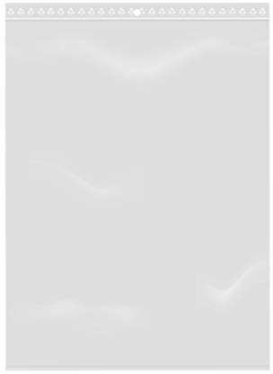 Lot de 100 Sachets à Fermeture Zip Refermable Transparent - pour Produit Alimentaire, Bijoux, Accessoires...- Format 18 x 25 cm