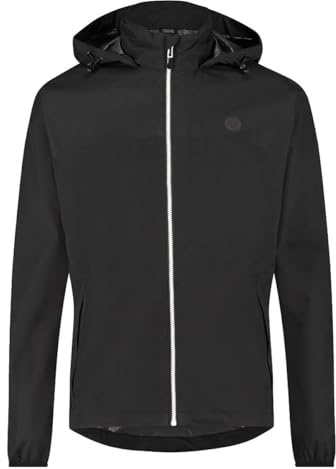 AGU Unisex Giacca Rain Commuter Easy Uomo Nero Giacca Rain COMMUTER EASY Uomo Nero (1er Pack)