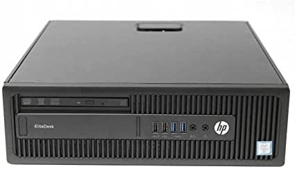 HP Elitedesk 800 G2 SFF Quad Core I5 6500 8GB DDR4 256GB + 1000GB Windows 11 Professional Desktop Pc Computer (Renewed)