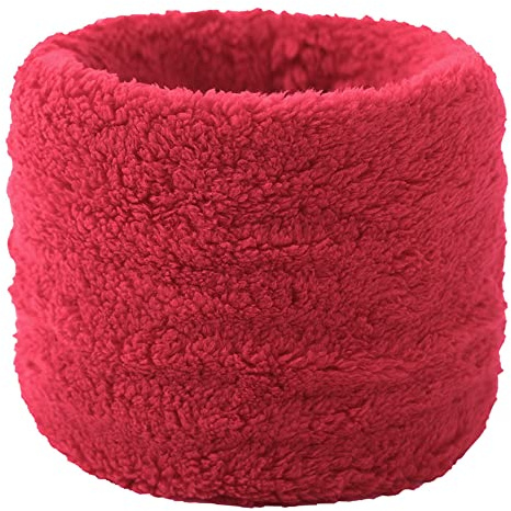 Unisex Winter Schlauchschal Loop Schal Dick Fleece Halswärmer,Flauschig Schal Rundschal Gefüttert Weiche Thermo Halsschlauch Halstuch Schlauch Nackenwärmer Herren Damen Winter zum Sport Ski Herren
