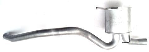 VEGAZ FTS-508 Marmitta centrale Silenziatore centrale