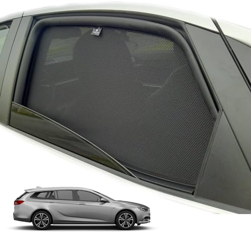 XTRM-CAR Sonnenschutz Blenden für Opel Insignia B Kombi 2017-2022 ideal angepasst, UV-Schutz, Hitzereduktion (Ohne Heckklappe)